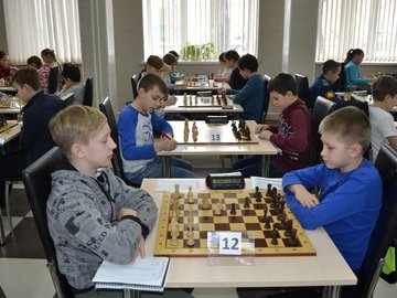 Первенство города по шахматам среди детей