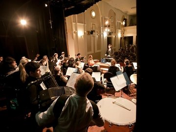 Концерт преподавателей и студентов кафедры оркестрового дирижирования и народных инструментов ТГИК