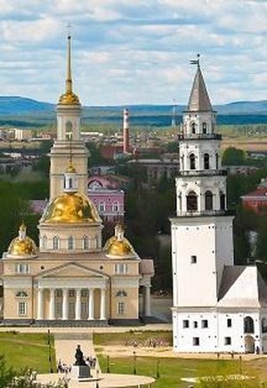 Невьянск: Наклонная башня + иконописная мастерская + Н. Таволги