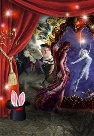 Театрально-цирковая постановка "Алиса в Зазеркалье"