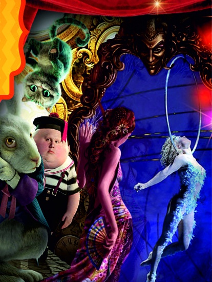 Цирковой спектакль "Алиса в Зазеркалье новогодних чудес"