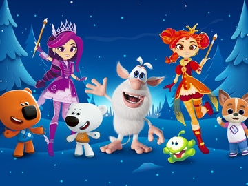 Ёлка телеканала «Мульт». Живые краски