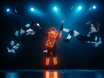 Лазерное шоу "Игра 2 Исходный код"