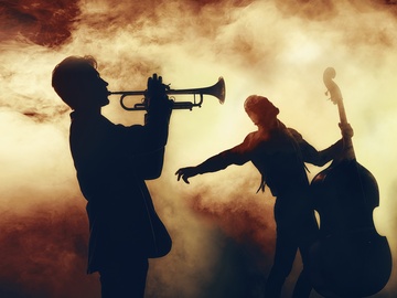 Подмосковные вечера в ритме джаза — Лиза Богданова и Stage Band