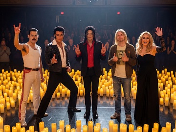 Оркестр Aura Show при свечах