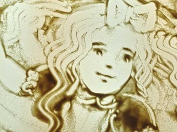 Песочная сказка «Алиса в стране чудес»