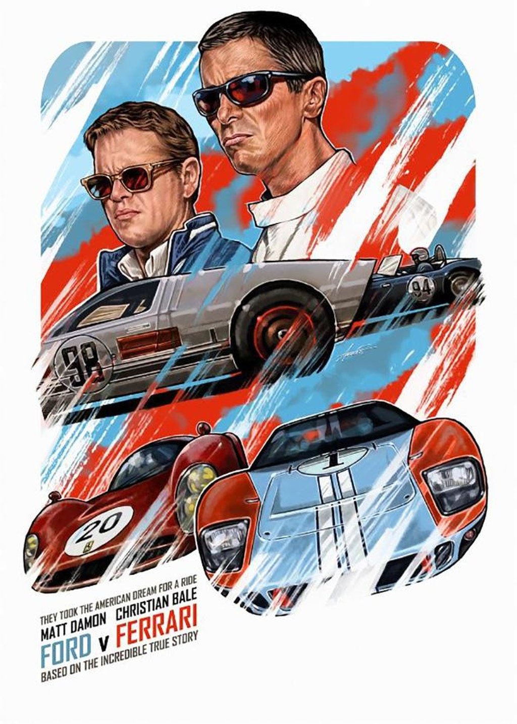 Ford Protiv Ferrari Ford V Ferrari 2019 23 Fevralya 2020 Fabric Bar Afisha Tyumeni