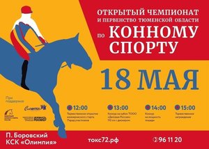 Открытый чемпионат и первенство Тюменской области по конному спорту